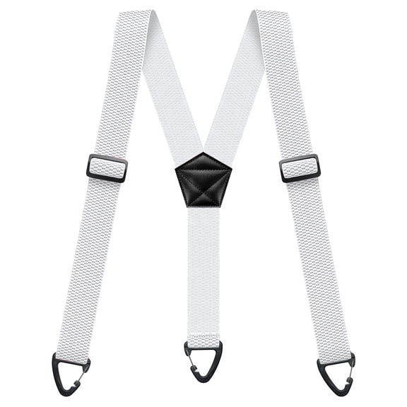 Hidden Suspenders for Men Heavy Duty Work Under Y Back Suspender Clothes 1.5 Inches with 3 Snap Loop