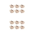 thumbnail image 1 of Advancent Servilletas de San Valentín, soportes de diseño de hojas chapadas, anillos de servilletas, toallas de papel circulares para diario, Type1 NO1, 1 of 6