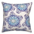 thumbnail image 2 of Creative Products Blue and Purple Star Shape Pattern 20x20 Indoor / Outdoor Pillow, 2 of 2