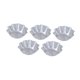 thumbnail image 5 of 5 piezas de tartaletas de huevo de aluminio para cupcakes, tartaletas pequeñas y postres, 5 of 9