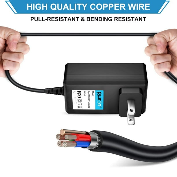 PwrON Compatible 6V AC Adapter Replacement for Horizon LS625E EX55 Elliptical Wall Charger Power Cord Mains Walmart Business Supplies