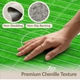 thumbnail image 6 of ODIKA 8'x10' Washable Area Rug Non-Slip Chair-Friendly Mat Football Field Sport Stadium With Goal Posts And Yard Markers for Dining Room, Large Office, Lounge, 6 of 7