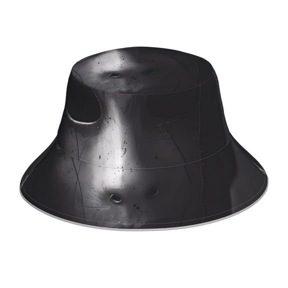 Balery Mystical Masked Figure Monochrome Sun Hats for Men Women Bucket Hat UPF 50 Buckey Hat Boonie Hat Foldable UV Protection Hiking Beach Fishing Summer
