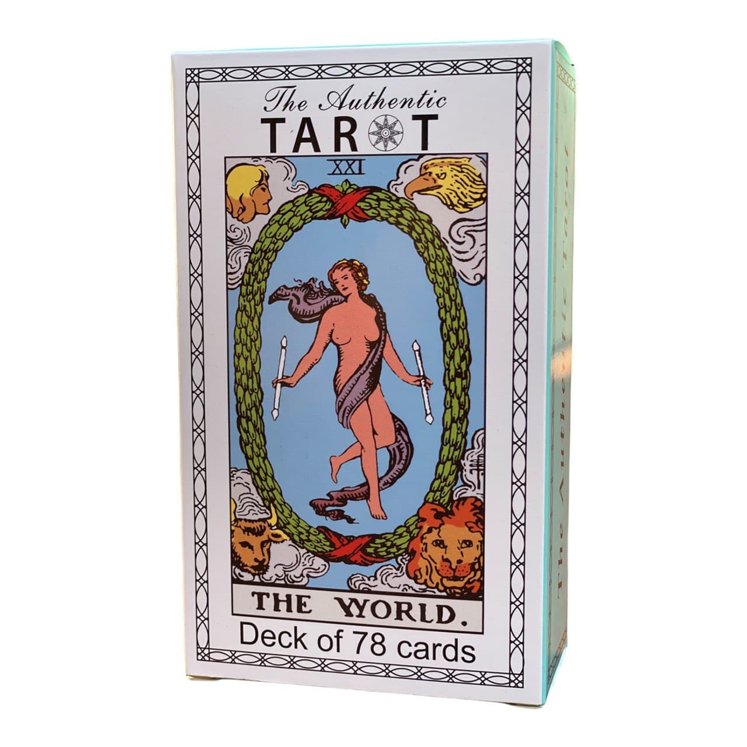 KOOLIFE Classic Rider Waite Tarot Cards for Beginners and Expert Readers-78 Pcs 