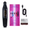 thumbnail image 1 of Kit Pulidor De Esmeril Para Cuidado De Uñas eléctrico profesional Moreka Negro, 1 of 2
