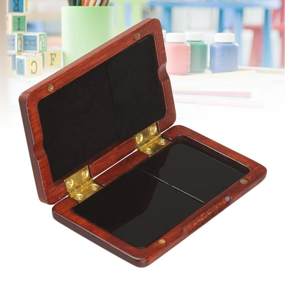 GOOHOCHY Clarinet B Solid Wood Reed Box Storage Portable Case