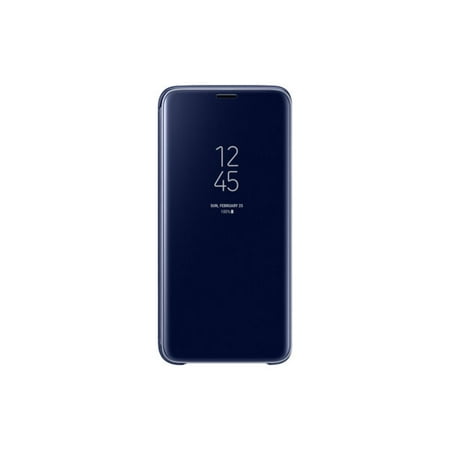 Samsung S-View Flip Cover Clear for Samsung Galaxy S9 - Blue