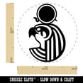 thumbnail image 2 of Ra Head Egyptian God of the Sun Self-Inking Rubber Stamp Ink Stamper - Green Ink - Medium 1 Inch, 2 of 7