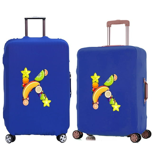 Suitcase Protective Cover Trolley Travel Suitcase Elastic Dustroof Cover Apply To 18-28 Inch Luggage Fruit Series Pattern 8fruit K M