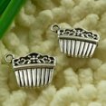 thumbnail image 2 of K-KED 135 Pcs Tibetan Silver Comb Charms Pendant 18X13MM S2956 DIY Delicate Jewelry Making, 2 of 4
