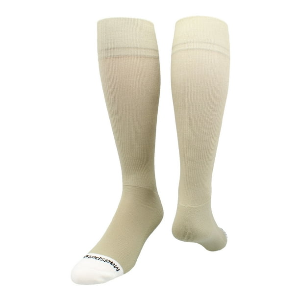 MadSportsStuff Pro Line Over the Calf Football Socks (Vegas Gold