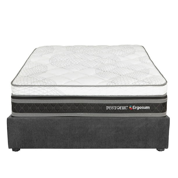 Colchón Individual Ergosum Restonic + Box Base Cama