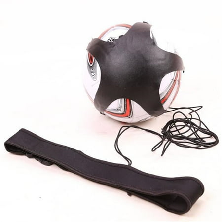 Soccer Ball Juggle Bag Auxiliary Circling Belt Kids Football Training Equipment Kick Solo Soccer Trainer Football Kick Ordinary version (no label)