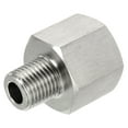 thumbnail image 1 of Adaptador de reducción de tubo hexagonal Uxcell 1/4 PT x 1/2 PT, 1 of 5