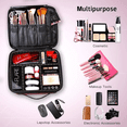thumbnail image 3 of Estuche Organizador De Maquillaje De Viaje Para Cosméticos, Rosa Chicle, 3 of 5