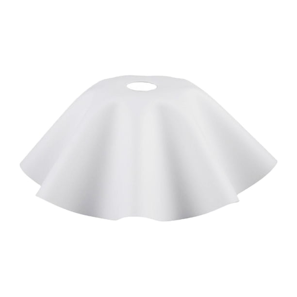 Accesorios de pantalla de PVC, lámpara de repuesto elegante, lámpara de sombra