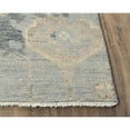 thumbnail image 3 of Alora Decor Abby 6' x 9' Traditional Dk. Gray/Blue/Gray Hand Knotted Area Rug, 3 of 4