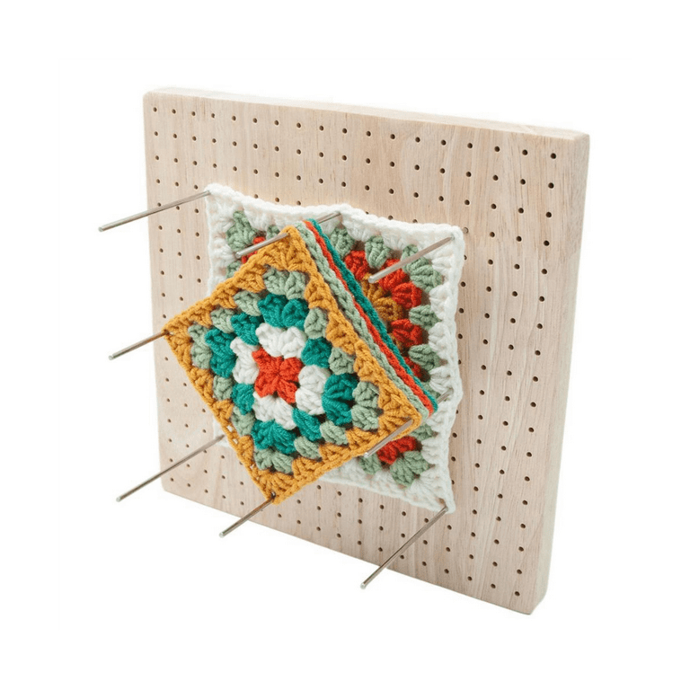  ktondic Crochet Blocking Board, 7.8 Wooden Blocking