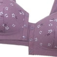 thumbnail image 7 of JGNGSHN Womens Front Closure Bras No Underwire Comfort Senior Wireless Snap Closing Bra, 7 of 7