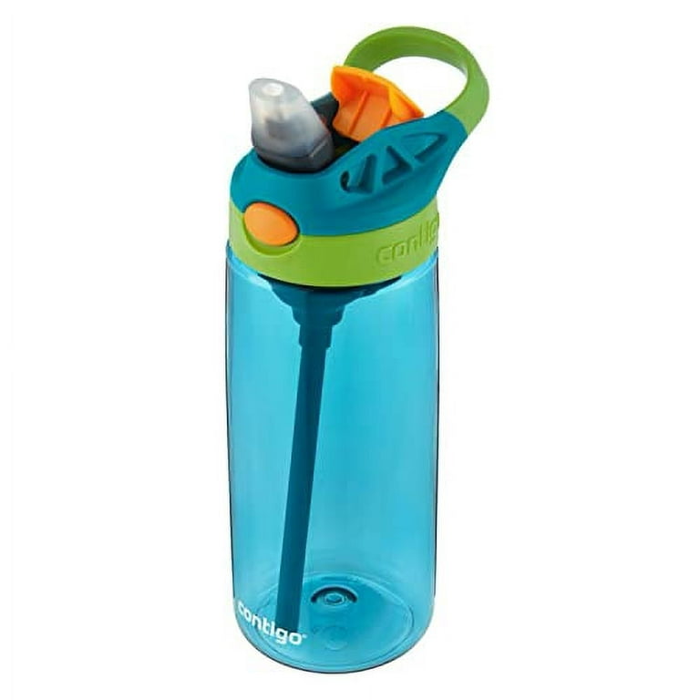  Contigo Aubrey Kids Cleanable Water Bottle with Silicone Straw  and Spill-Proof Lid, Dishwasher Safe, 20oz, Juniper/Matcha : Sports &  Outdoors