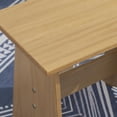 thumbnail image 4 of Linson Pine Wood Small Backless Bench (Set of 2), 4 of 7