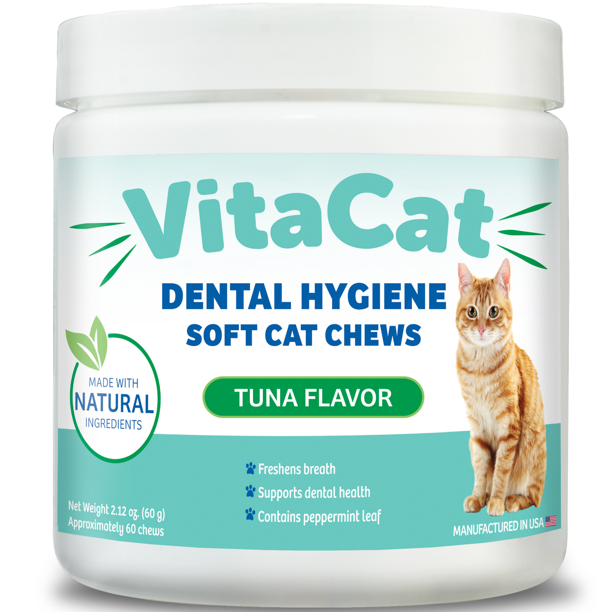 VitaCat Cat Dental Care Treats for Healthy Teeth & Gums Fresh Breath