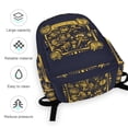 thumbnail image 4 of Hazbin Hotel Leisure Backpack 3D Printing Cute School Backpacks Outing Hiking Bag Travel Bag Daypack, 4 of 8