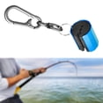 thumbnail image 4 of Caña de pescar multifunción Clip aleación ligero práctico equipo de pesca Luya Rod Azul Cola Colgador de caña de pescar, 4 of 7