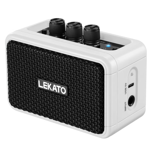 Amplificador de Guitarra Recargable Bluetooth LEKATO AG-04 5W