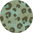 thumbnail image 1 of Ahgly Company Indoor Round Patterned DarkSeaGreen Area Rugs, 7' Round, 1 of 1