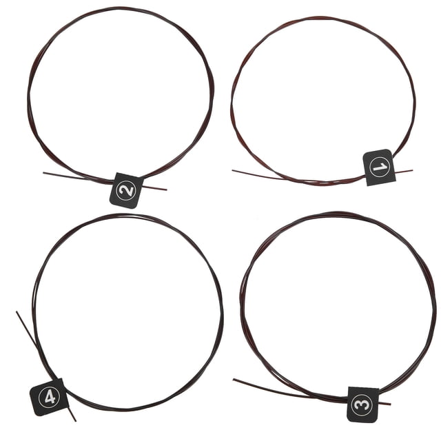 Reemplazo de Cuerdas Jadeshay 4 piezas de Cuerda de Fluorocarbono Transparente 21/23/26 pulgadas