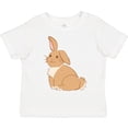 thumbnail image 3 of Inktastic Easter Cute Floppy Ear Brown Bunny Boys or Girls Toddler T-Shirt, 3 of 5
