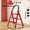 3 STEP RED, variant on Neck Reading Light with Rechargeable LED, Adjustable Hands-Free Book Lamp, Red for Travel