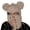 Beige 1, variant on Oversized Bear Hat New Year Halloween Party Decorations Festive Stage Shows Panda Ear Cute Oversized Hats Headdress