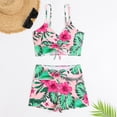 thumbnail image 2 of BOOMNY Womens Bikini Sets 2 Peice Swimsuit For Women Hawaii Graphic Swimwear Spaghetti Straps Low Rise Cozy Soft Bathing Suits, 2 of 3