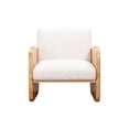 thumbnail image 3 of Posh Living Jolynn Wood Arm Chair Natural, 3 of 9