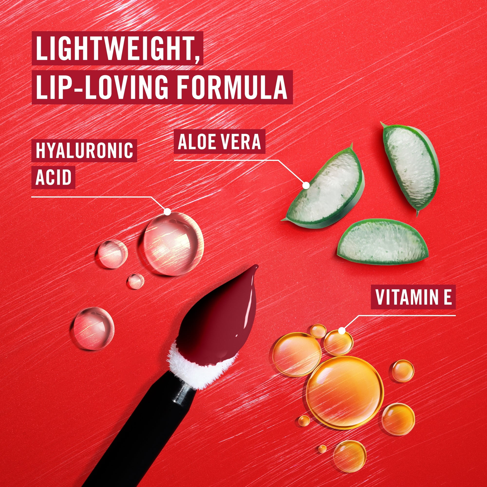 Rimmel Thrill Seeker Lip Latex, 400 Rimmel Red, 0.2 fl oz