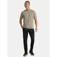 thumbnail image 5 of Athletic Works Men's and Big & Tall Men's Soft ButterCore Tee with Short Sleeves, Sizes S-5XL, 5 of 5