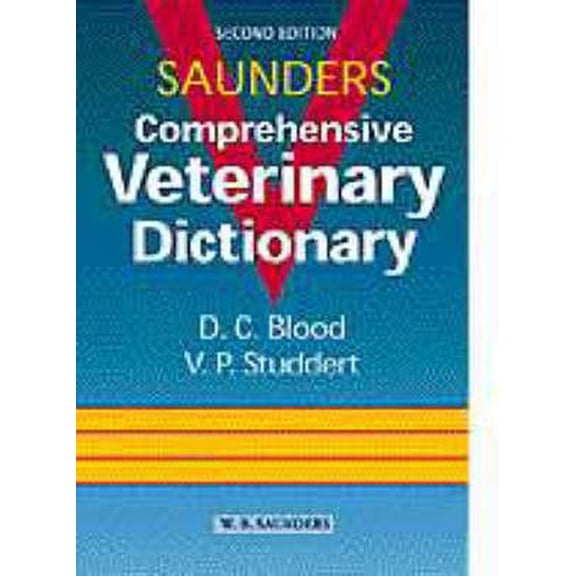 Pre-Owned Bailliere's Comprehensive Veterinary Dictionary (Hardcover) 0702011959 9780702011955