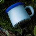 thumbnail image 3 of Taza de cerámica con tapa, juego de 1 taza de café de dos colores, capacidad de 325 ml for oficina o for combinar en pareja., 3 of 5