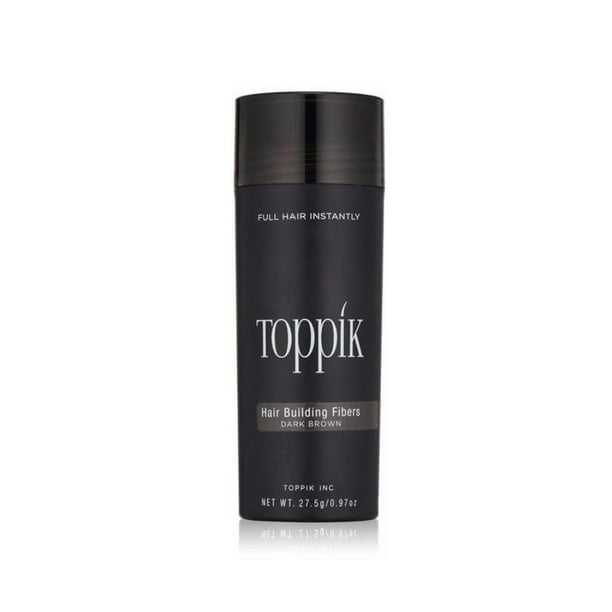 Toppik Hair Building Fibers Dark Brown, 27.5 g / 0.97 oz