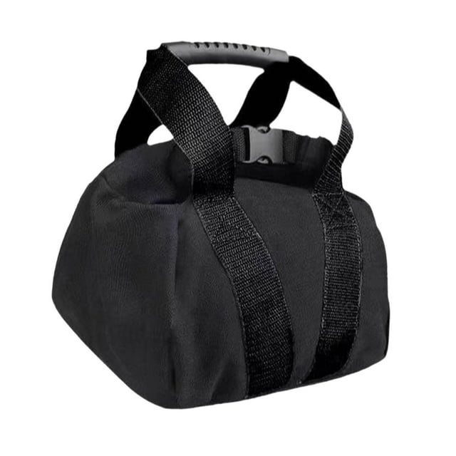 Bolsa de arena ajustable para fitness, sin relleno, para levantamiento de pesas, mancuernas, resistente al desgaste, multiusos, para entrenamiento en