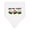 White and Black, variant on Inktastic We Be Rollin Cute Sushi Baby Bandana Bib