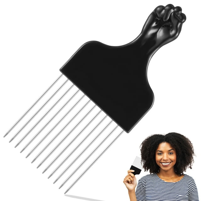 Jumpingount Insertar tenedor cepillo de pelo salón de casa peluquero peluquero peinado profesional herramienta de estilismo de anchos para niñas y Cuidado del cabello Jumpingount BFH000581-00