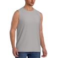 thumbnail image 2 of Uemuo Gary Pattern Men's Sleeveless T-Shirt,Muscle Athletic Tank Top, Moisture-wicking Quick-dry Breathable Classic Tee Top for Gym Run Outdoor Sports-3X-Large, 2 of 8