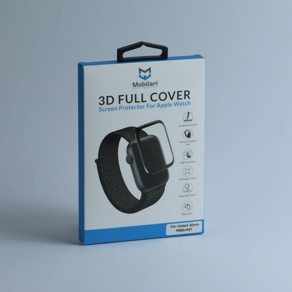 Mobilari PMMA Screen Protector for Apple Watch Series 6/5/4/SE 40mm
