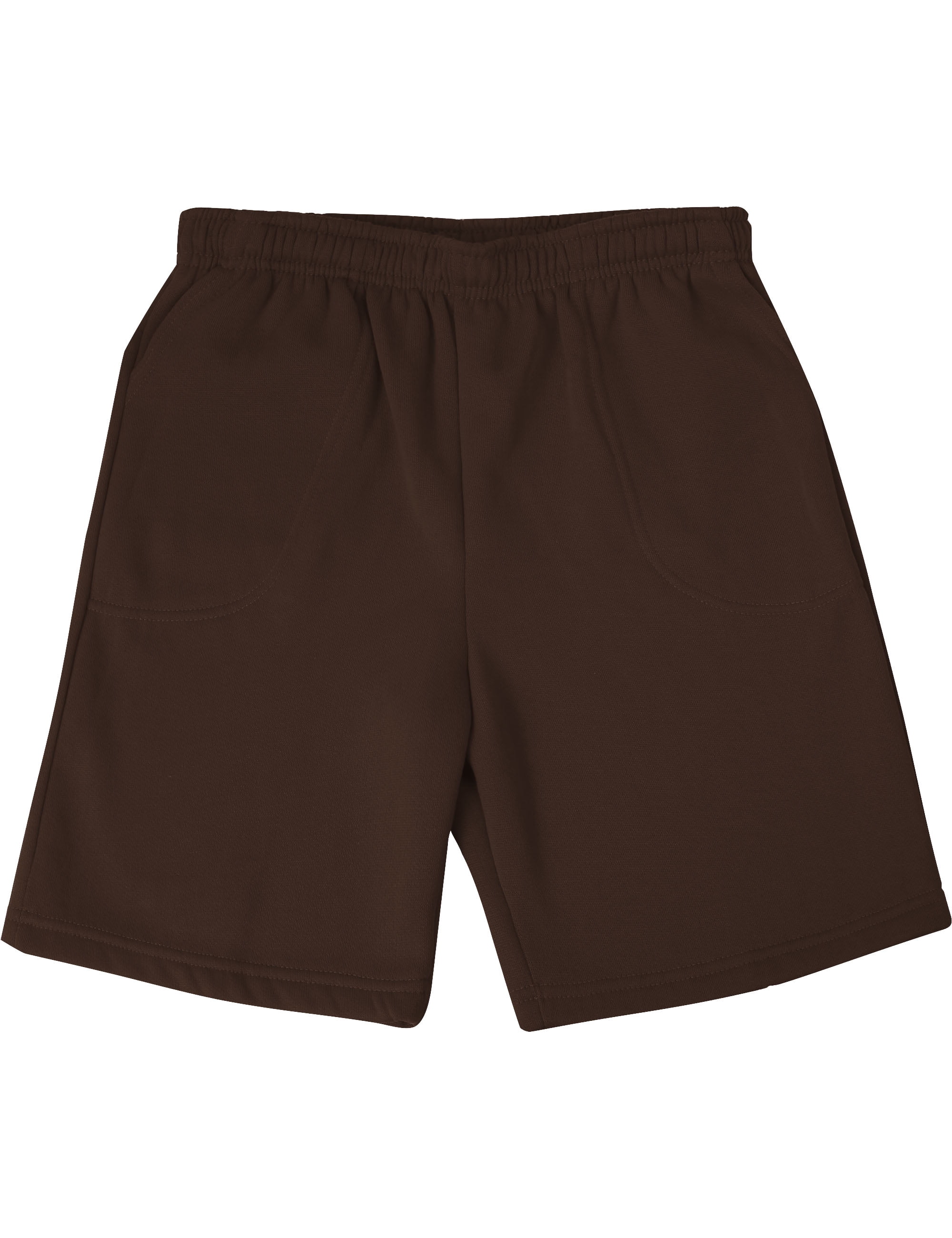 brown sweat shorts