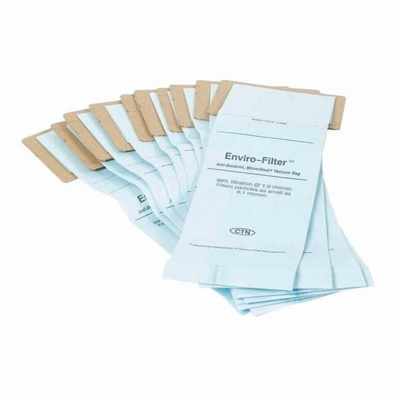 Tennant Paper Vacuum Bags, Paper/Ply, 12 PK 4012267
