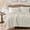 Paisley-wheat, variant on Lightweight Crinkly Channel Pick Stitch Textured Bedspread Soft Shabby Chic Farmhouse Country Coverlet for All Season, 2 Shams
