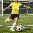 thumbnail image 2 of FYDUU Boys Outfits Set Summer Breathable Short Sleeve Tee Shirt And Shorts Set For Training Sports Outfit Kids Athletic 2 Piece Outfits,M, 2 of 5